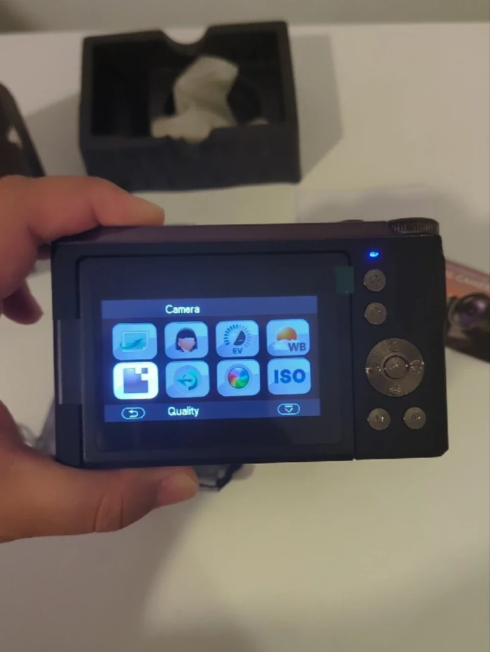 4K Digital Camera – Black Kids Toy Camera